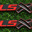 2 Emblemas 3D LSX para guardabarros Chevy Camaro