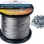 Cuerda acero inox 328ft 1/16" 100 fundas reloj arena