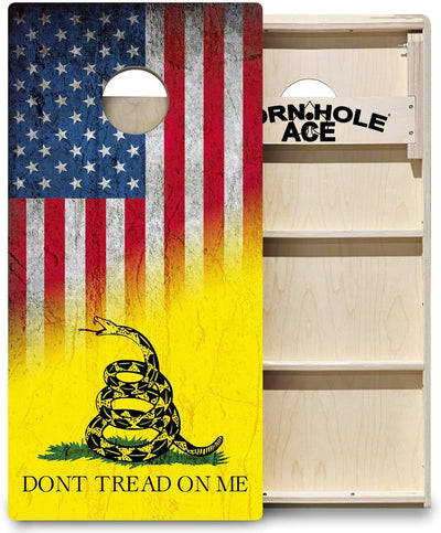 Set tablas cornhole madera contrachapada 4x2pies