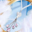 Accesorio espejo retrovisor mujer corazón cristal regalo