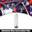 Tubo entrada aire universal aluminio 1.5pulg 6pulg 2uds