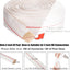 Manguera retrolavado piscina 3" x100ft PVC con 2 abrazaderas