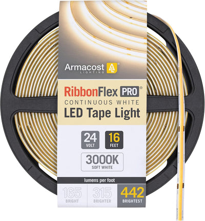 Cinta led Ribbonflex Pro 24v blanco cob 3000k 5m