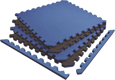 Alfombrillas ejercicio reversibles 24x24 16 pies cuadrados