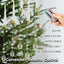 Velas LED sin llama con control remoto 10 pzas ventosa árbol navidad