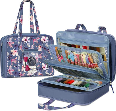 Bolsa viaje gran capacidad con bolsillos transparentes