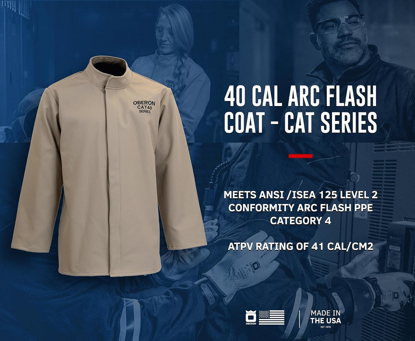 Capa Arco Flash 40CAL Serie Cat