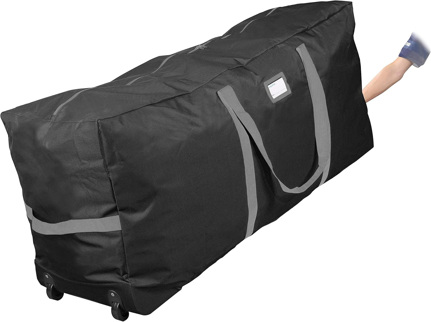 Bolsa almacenamiento rodante árbol Navidad 7.5ft 22x16x50