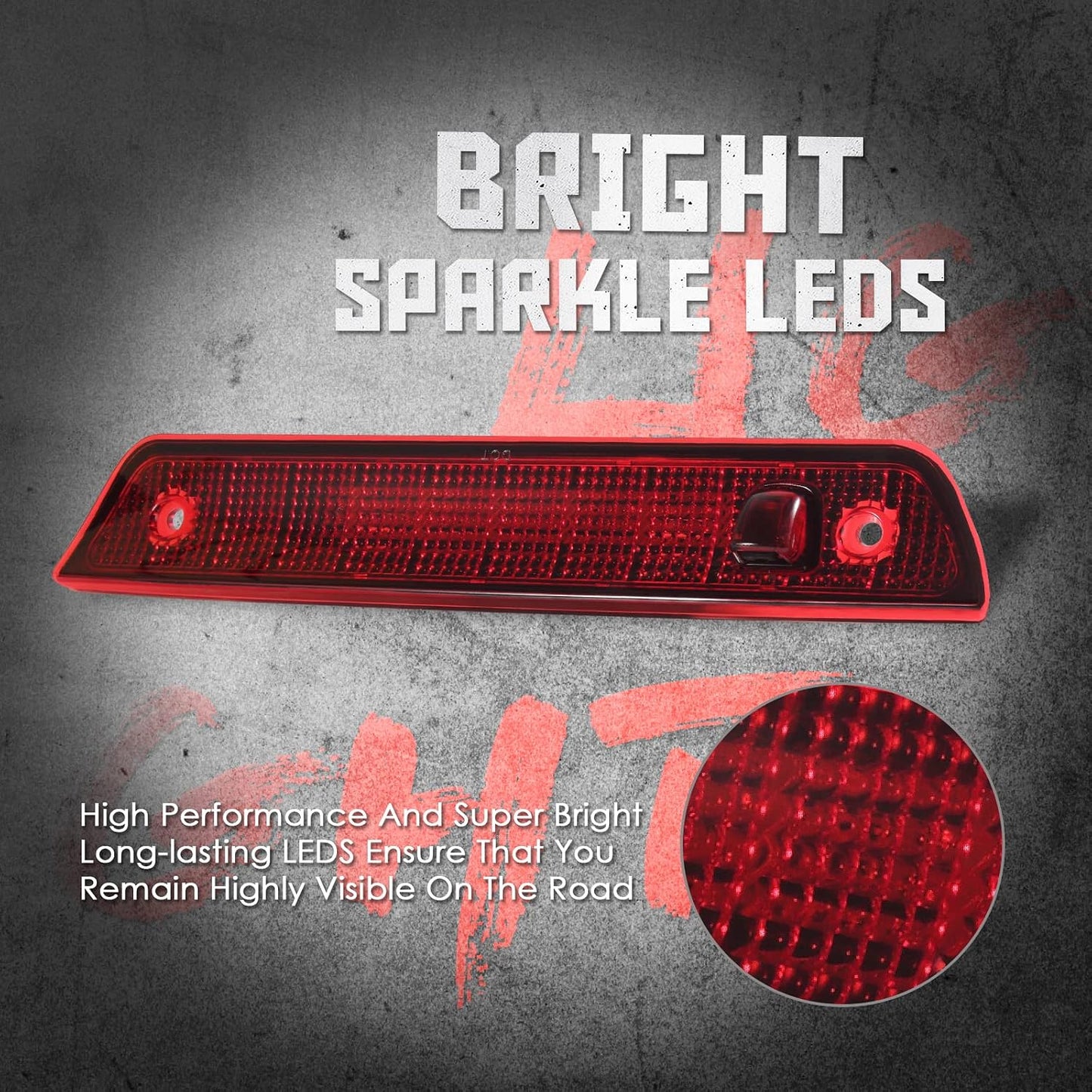 Luz freno trasera Jeep Grand Cherokee 05-10 LED rojo