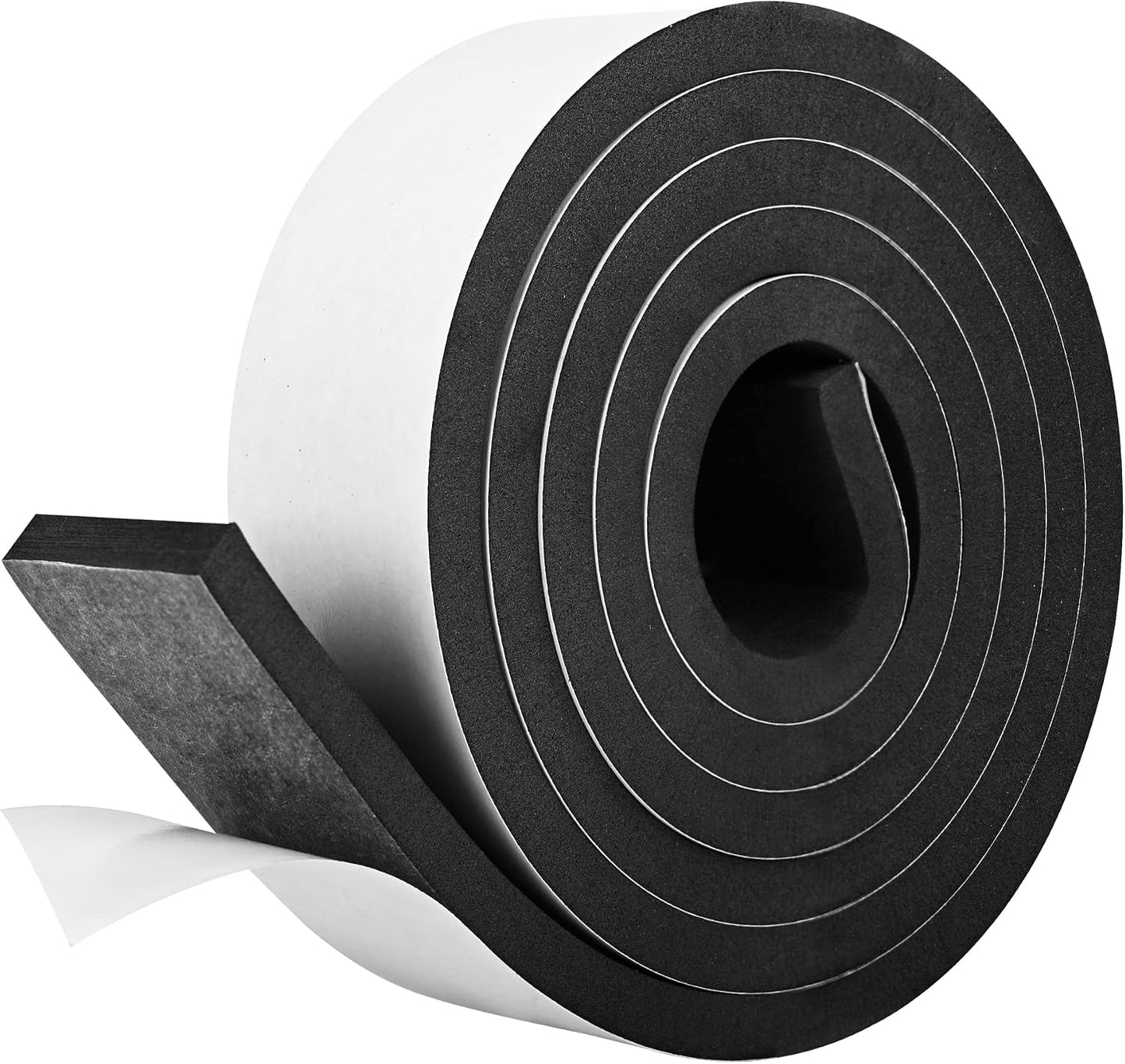 Cinta espuma 2x3/8pulg x6.5ft aislamiento sellado resistente