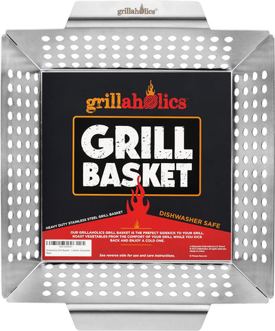 Cesta parrilla para verduras gas y carbón