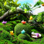 120 Pzas figuras resina mini dinosaurios hadas jardín musgo