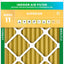 Filtro aire 16x20x2 pulg MERV 11 para mascotas y alergias