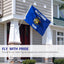 Bandera Wisconsin 3x5ft poliéster ojales latón