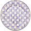 Bandeja Esmaltada Servir 16pulg Morado Blanco Violeta