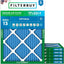 Filtros aire AFB MERV 13 16.5x21.5x0.75 6 Pzas