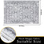 Alfombra antideslizante lavable estilo granja 61x91cm