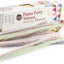 Pajitas papel biodegradables 100 pzas varios colores