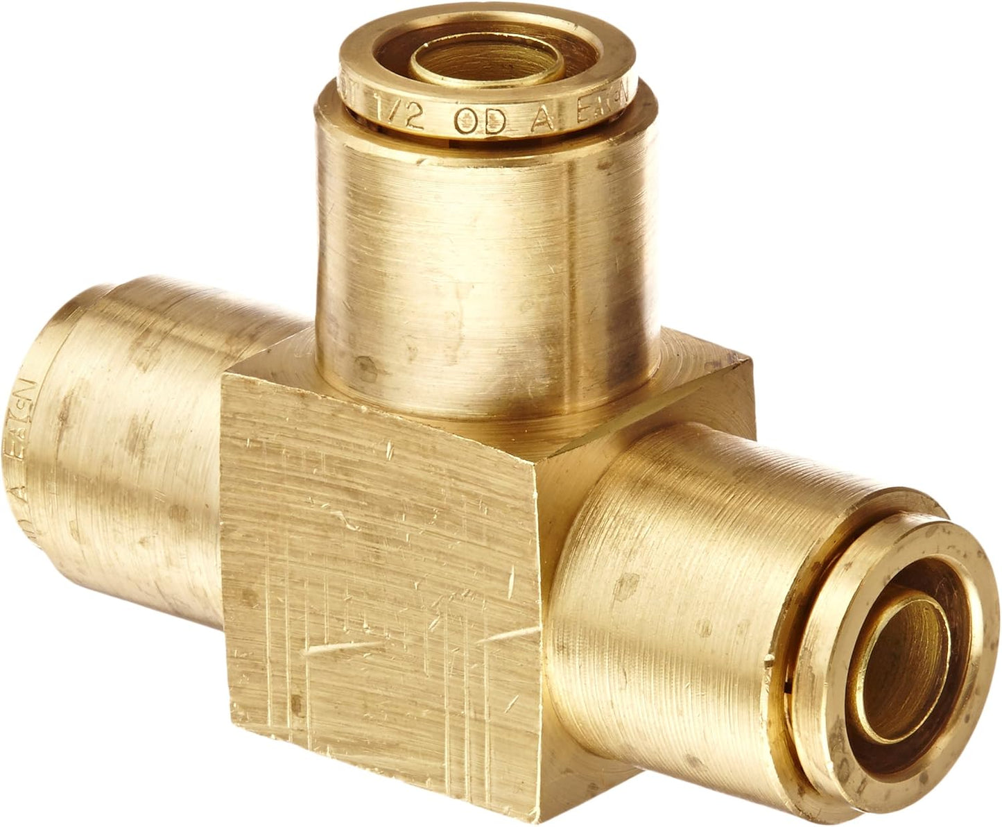 Tubo freno aire latón 1864x8 union tee 1/2pulg