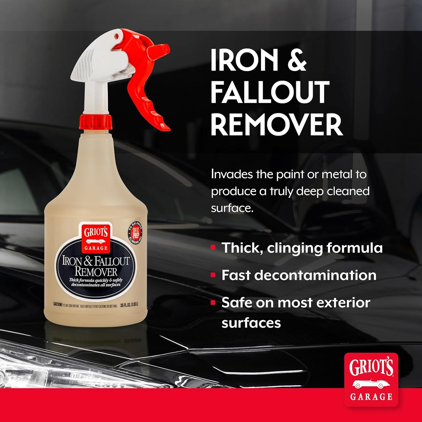 Removedor hierro óxido limpieza automóvil 35oz