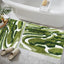 2 Alfombras Baño Verdes Absorbentes 18x26 20x32"