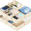 Organiz. cajones 12 pzas para ropa bebé y closet