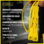 Cuerda boxeo profesional 0.209pulg ajustable TPU/PVC duradera