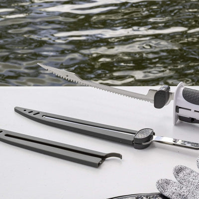 Cuchillo filete eléctrico flexible 8"