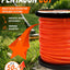 Recortadora hilo 0.095pulg cuerda 5lb naranja