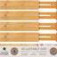 Separadores cajones bambú expandible 14.5-16.5"