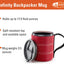 Taza café ligera sin BPA para viajes 17oz