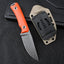 Cuchillo táctico DC53 con funda G10 EDC camping negro