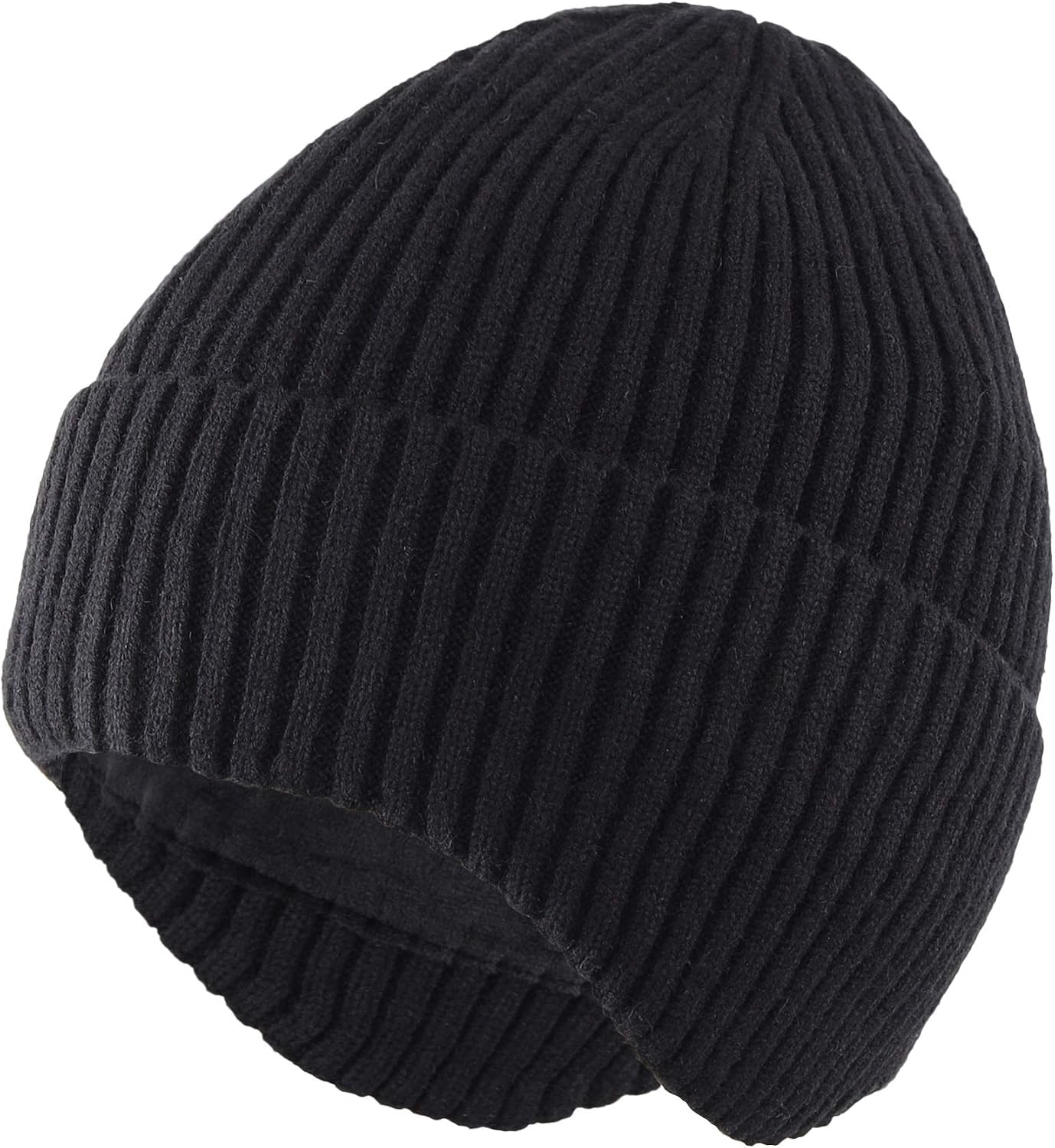 Gorro polar elástico con orejeras para hombre y mujer