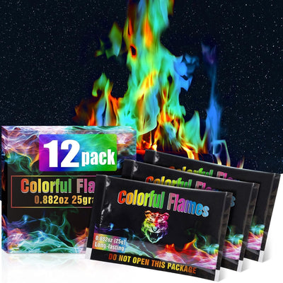 Pack mágicos cambian color 12 unidades uso exterior fiestas