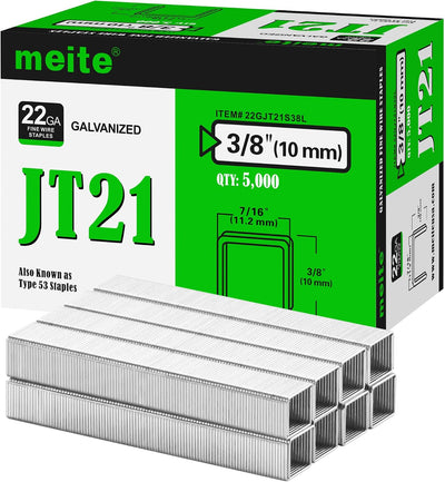Grapas alambre fino galvanizado 3/8pulg 5000uds Crown
