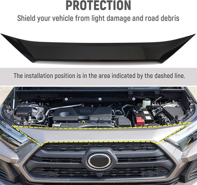 Protector capó delantero RAV4 2019-2025 deflector insectos