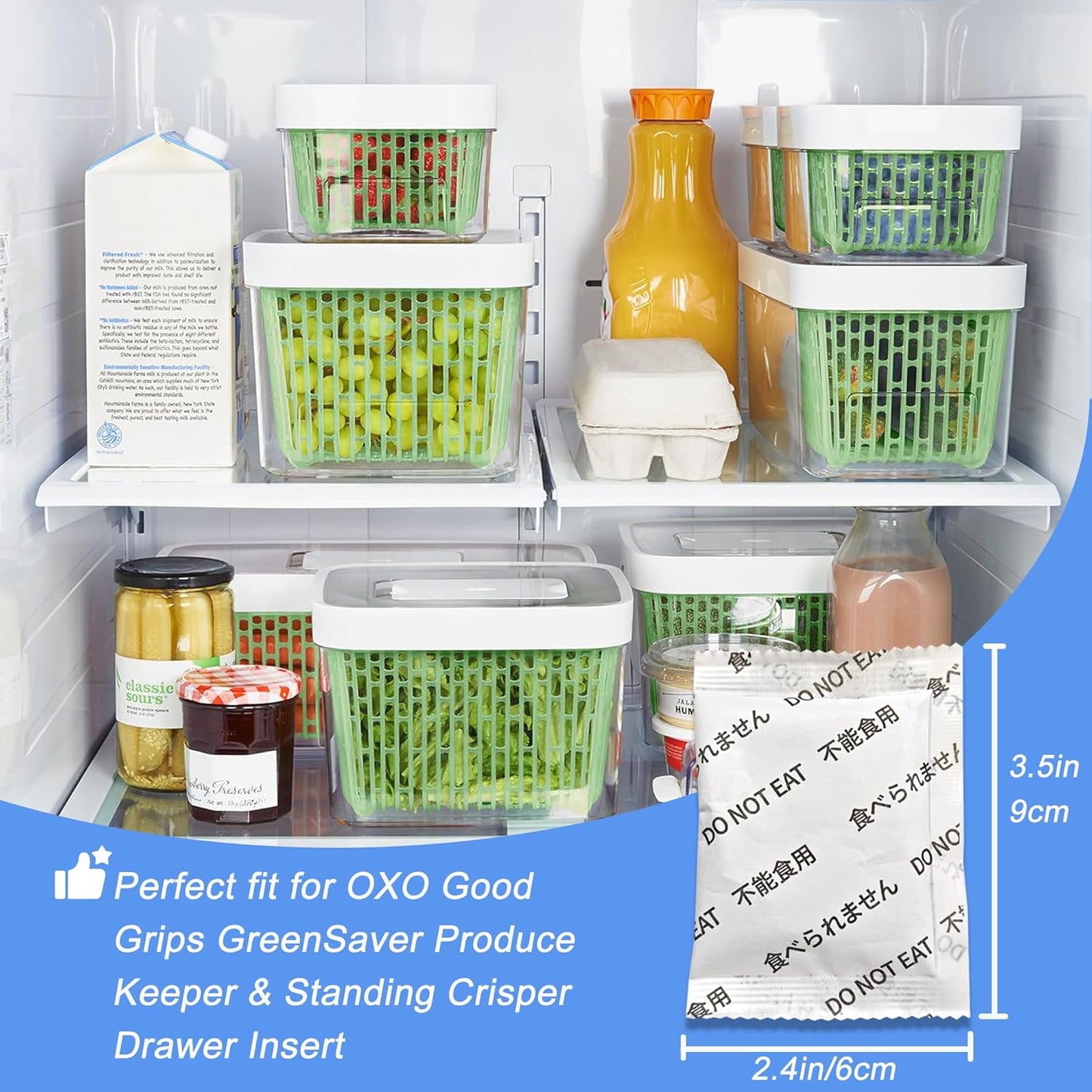 10 Kits Repuesto Filtro Carbono OXO GreenSaver