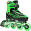Patines ajustables niños 4-12 años ruedas iluminadas