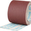 Rollo papel lija 3pulg x32.8ft grano 120 tela óxido aluminio