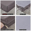 Cojines silla exterior 20x18pulg resistentes UV gris