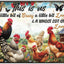 Cartel metal gallinero This Is Us 12x8" decoración pared