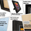 2 Marcos deportivos revistas 8x10.5" con soporte
