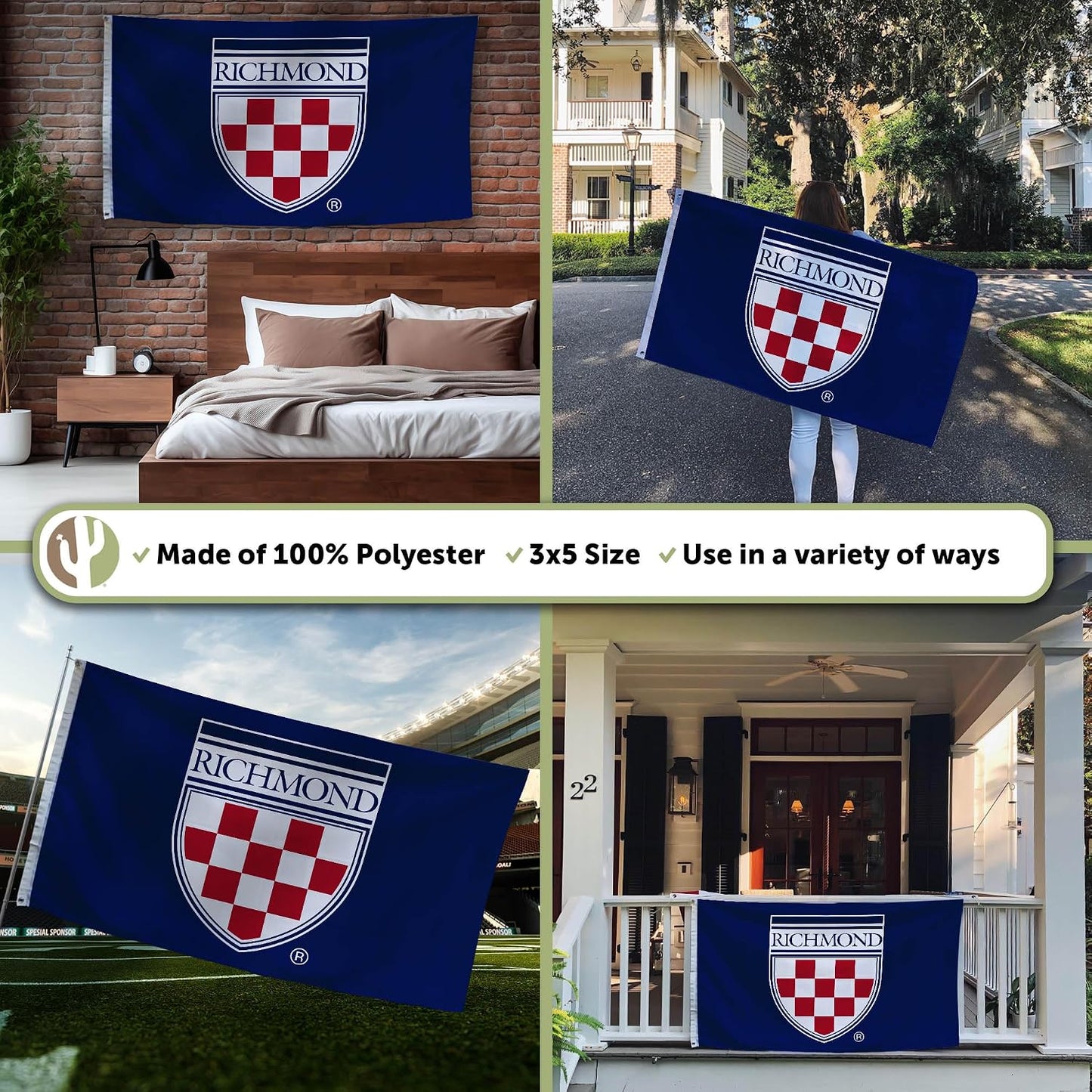 Bandera UR de arañas 3x5ft tela poliéster duradera