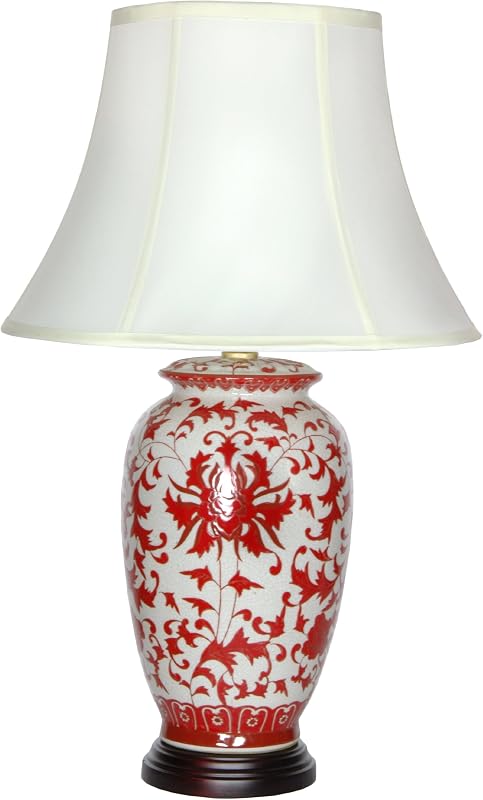 Lámpara porcelana diseño clásico muebles orientales