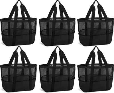 Bolsas playa grandes con cremallera 8 bolsillos impermeable