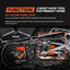 Herramienta bloqueo transmisión Harley Big Twin M8 naranja
