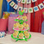 Soporte cupcakes 3 niveles dibujos animados fiesta sandía niños