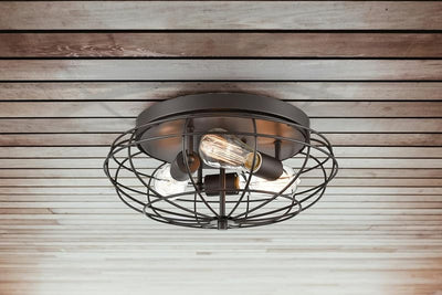 Set 1 cable luz bronce aceitado