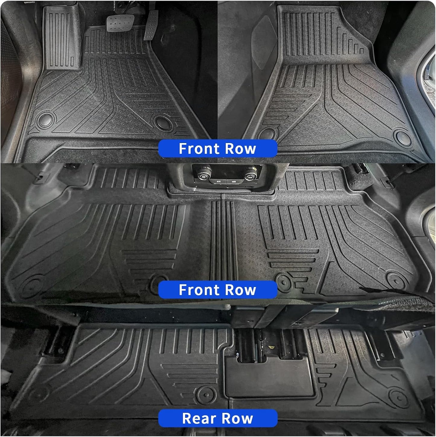 Alfombrillas 8 asientos comp Chevy Traverse GMC Acadia