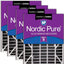 Filtro CA Air Bear MERV 8 Plus Carbon 4 Pack 20x25x5